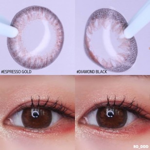 Freshlook illuminate Diamond Black 曜目黑